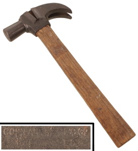Connecticut Arms & Manufacturing Company: Mills & Hanscom Patent Claw Hammer