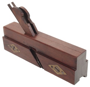 J. Denison: Solid Rosewood Sash Molding Plane