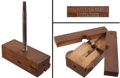 Treman & Brothers, Ithaca, New York: Rare American Made Tap & Die Stock