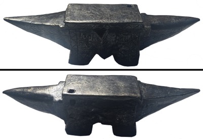 Unmarked: Massive Dbl. Horn French Anvil