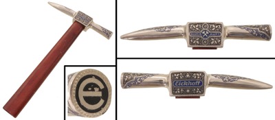 Eickhoff: Ornate Presentation Miner's Pick