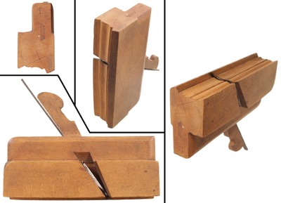 Melhuish, Fetter Lane, London, England: Rare Curved Coach Mkrs. Molding Plane