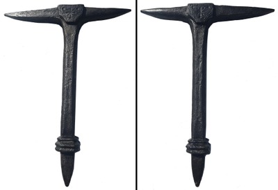 Unmarked: Massive Dbl. Horn Stake Anvil