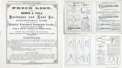 Bemis & Call Company, Springfield, Massachusetts: Rare Nov., 1867 Illustrated Catalogu