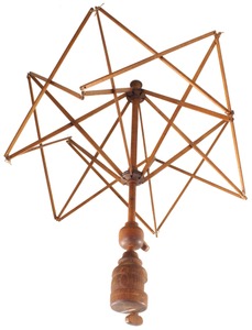Unmarked: Early Wooden Yarn Winding Swift