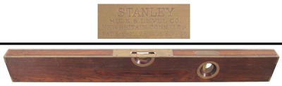 Stanley Rule & Level, No. 96: Early Tri-Laminate Rosewood Level