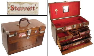 L.S. Starrett Company, Athol, Massachusetts: Rare Starrett Mach. Tool Chest