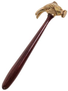 John Heinz, Corvallis, Oregon: Fancy Lost Wax Cast Bronze Hammer