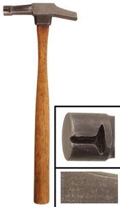 Julius C. Richardson, Smethport, Pennsylvania: Richardson's Patent Nail Hdlg. Hammer