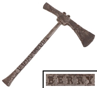 Unmarked: Early Hand Forged Hammer And Axe