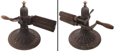 Eli J. Manville, Waterbury, Connecticut: Manville's Patent Fluting Iron