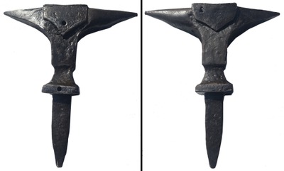 Unmarked: Early Dble. Horn Stake Anvil