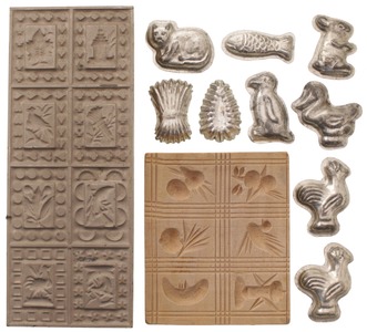 Unmarked: Coll. Of Maple Sugar Molds