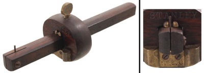 Stanley Rule & Level, No. 166: Rare Oval Head Marking Gauge