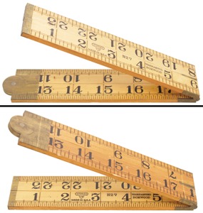 Stanley Rule & Level, No. 7: "Blind Man's" Folding Rule