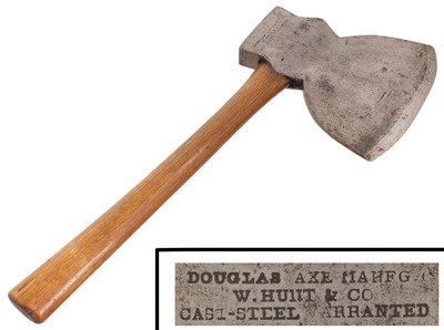 Douglas Axe Manufacturing Company, East Douglas, Massachusetts: Early 8 1/2" Blade Broad Axe