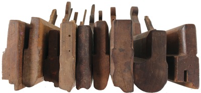 Assorted Makers: Lot Of 18th Century Form Molding Planes
