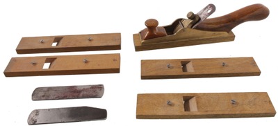 Unmarked: Cast Brass Body P'mkrs. Sole Plane