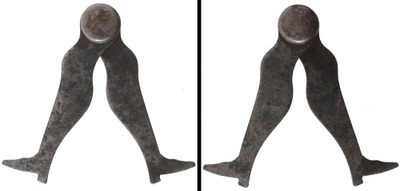 Unmarked: Pair Of Diminutive "Ladyleg" Calipers