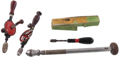Assorted Makers: Lot Of Clean Early Drilling & Boring To
