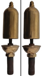 Unmarked: Massive 4" "Bell" Steam Whistle