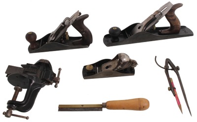 Assorted Makers: Lot Of Clean & Usabl Woodworking Tools