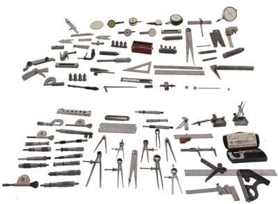 Assorted Makers: Lot Of Clean & Usabl Machinists' Tool