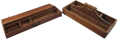 Assorted Makers: Two Early Carpenter' Tool Carriers