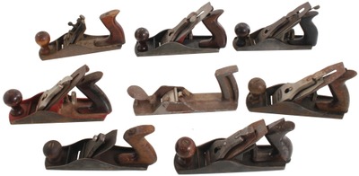 Assorted Makers: Lot Of Later Type Smoothing Planes