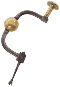 Unmarked: Early  Iron Body Bit Brace