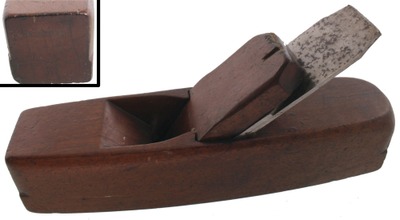Unmarked: S'wrights Cuban Mahogany Smooth Plane