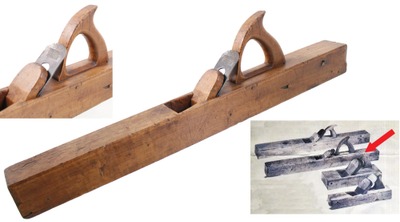 Unmarked: Classic 18th C. Jointer Plane