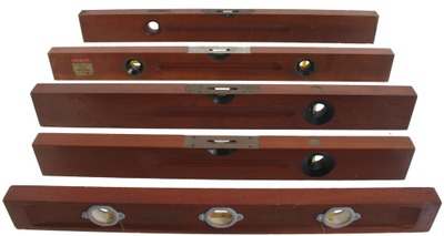 Stanley Rule & Level: Five Extra Clean Cherry Levels