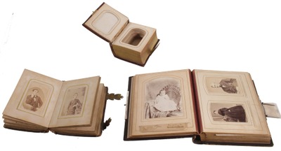 Assorted Makers: Three 19th Century Photograph Albums
