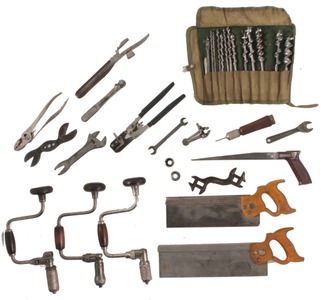 Henry Disston & Sons, Philadelphia, Pennsylvania: Lot Of Assorted Braces & Saws