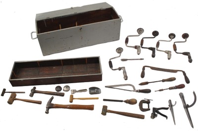 Assorted Makers: Wkg. Set Of Asst. Woodworking Tools
