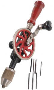 Millers Falls Company, Millers Falls, Massachusetts, No. 2-01: Hollow Handle Hand Drill