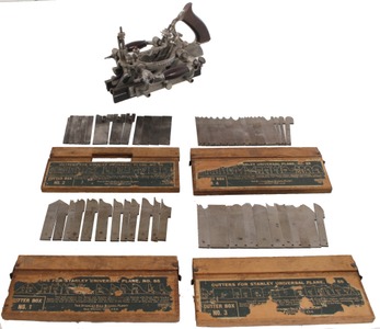 Stanley Rule & Level, No. 55: Clean & Complete Combination Plane