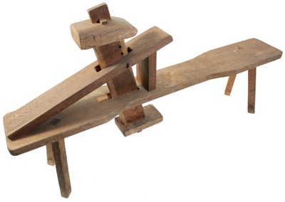 Unmarked: Extra Clean Oak Body Shaving Horse