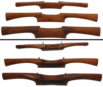 Assorted Makers: Three Extra Clean Wooden Spoke Shaves