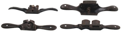 Stanley Rule & Level: Four Clean & Usable Spoke Shaves