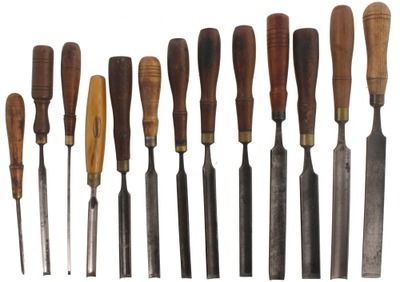 Assorted Makers: Lot Of Tang & Socket Gouges