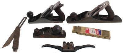 Assorted Makers: Lot Of Sound & Usabl Woodworking Tools
