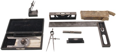 L.S. Starrett Company, Athol, Massachusetts: Lot Of Extra Clean Machinists' Tools
