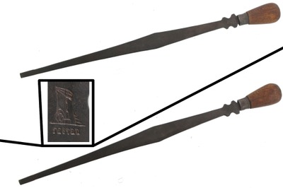 Unmarked: File Forged Mill Wright's Screwdriver