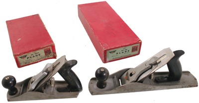 Millers Falls Company, Millers Falls, Massachusetts: Two Original Box Woodworking Planes