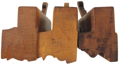 Assorted Makers: Three Clean Complex Molding Plane