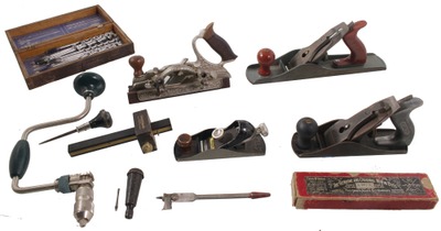 Assorted Makers: Lot Of Clean & Usabl Woodworking Tools