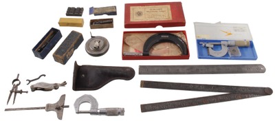 Assorted Makers: Lot Of Asst. Precisi Machinists' Tools