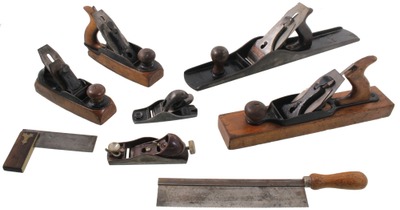 Assorted Makers: Lot Of Clean & Usabl Woodworking Tools